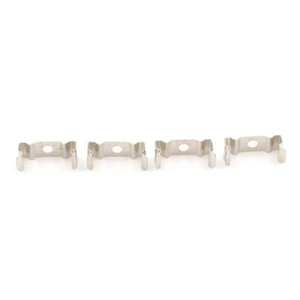 4Pcs T5 Fluorescent Tube Lamp Holder Bracket Clips Socket SilveH4B-cd - Picture 1 of 6