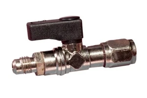 RIDUTTORE RUBINETTO R32 RACCORDO BOMBOLA VALVOLA 1/2" ACME SX 1/4" GAS R32 . - Foto 1 di 1