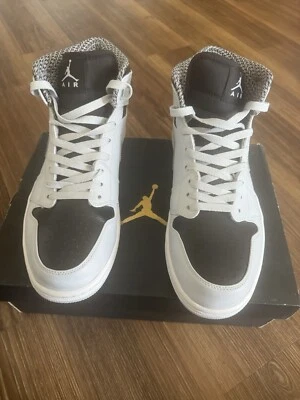 Air Jordan 1 retrô cinza lobo médio - Imagem 1 de 4