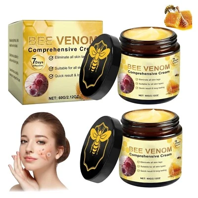 Bienengift Creme 2x 60g Bienengift Salbe Hautpflege Alle Hauttypen