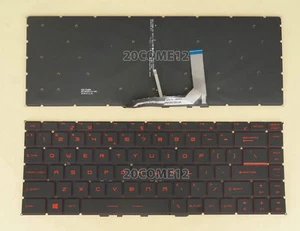 Nuevo para MSI Bravo 15 A4DCR 15 A4DDR MS-16WK teclado sin marco rojo retroiluminado EE. UU. - Imagen 1 de 2