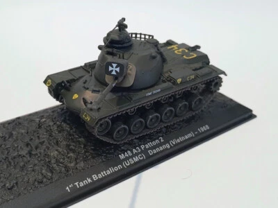 M48 Patton 2 Danang 1968 - 1/72 Atlas - Image 1 of 4