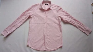 Herren Hugo Boss Rosa Festliches Hemd Größe 42-16. Halb - Bild 1 von 6