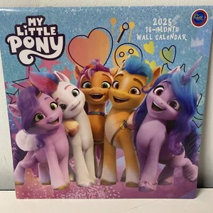 My Little Pony 16 Month 2025 Calendar New - Picture 1 of 3
