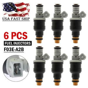 6 PCS Fuel Injectors For 1985-1997 Ford Ranger 2.9L 3.0L 3.8L V6 CM4670 F03E-A2B - Picture 1 of 17
