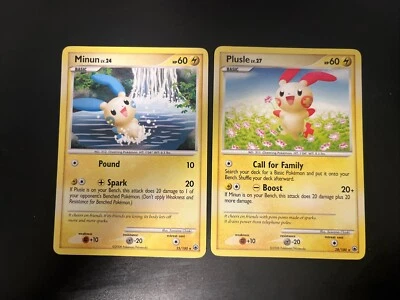 Minun 25/100 & Plusle 28/100 VLP Lot Majestic Dawn - Image 1 of 4