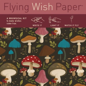 Flying Wish Paper - Write it, Light it, Watch it Fly - PILZE - 5" x 5" Mini - Bild 1 von 2