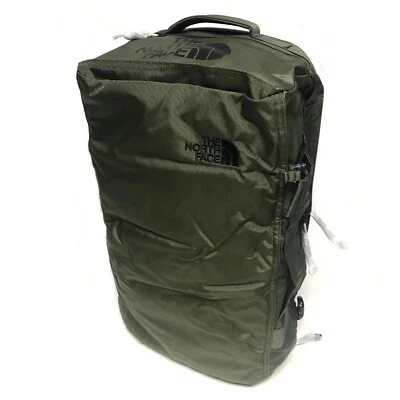 Mochila de lona The North Face para hombre - Base Camp Voyager 32L - Nueva verde topo/negro Foto 1 de 4