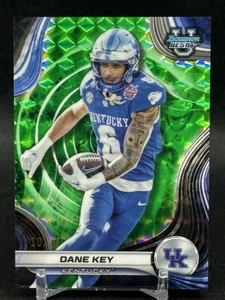 2024 Bowman Best U Dane Key #9 Green Geometric Refractor /35 UK Nebraska - Picture 1 of 3