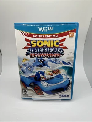 Sonic & All-Stars Racing Transformed (Nintendo Wii U, 2012) - Image 1 of 3