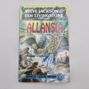 Allansia : Fighting Fantasy : Ian Livingstone : 1st Edition : Advanced FF - Imagen 1 de 14