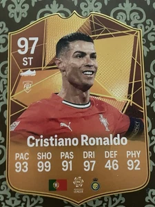 Cristiano Ronaldo Portugal FIFA 2025 FUT Card size A5 - Picture 1 of 1