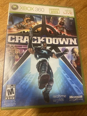 Crackdown (Microsoft Xbox 360, 2007) Complete Very Good Condition - Image 1 of 4