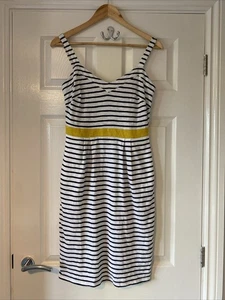 Boden Women’s Navy And White Striped Jersey Dress. Size UK 8. - Picture 1 of 8