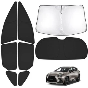 T TGBROS Sunshade for 2022 2023 2024 2025 Lexus NX Windshield Rear Side Windo... - Picture 1 of 7