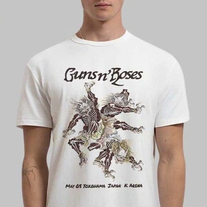 Guns N’ Roses Yokohama 2025 T-Shirt - Picture 1 of 4