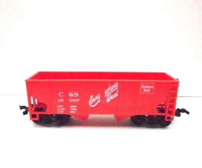 Walthers HO Scale C&S "Every Where West" Gondola Train Car Red Used - Image 1 of 4