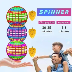 Flying Ball Kinder Handgesteuert LED Globus Spielzeug 360° Drehbar Schwebeaufhängung - Bild 1 von 12
