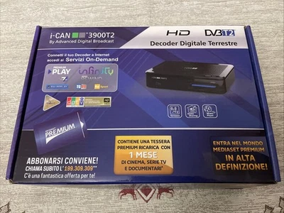 Decoder I-CAN 3900T2 Digitale Terrestre - Immagine 1 di 4