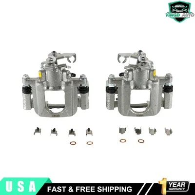 2x Rear Brake Calipers for Chrysler Town & Country Dodge Grand Caravan 08-11 Foto 1 de 4