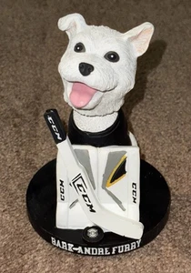Vegas Golden Knights Bark Andre Furry Pawkey Dogs BobbleHead Limited 2.000 - Foto 1 di 10