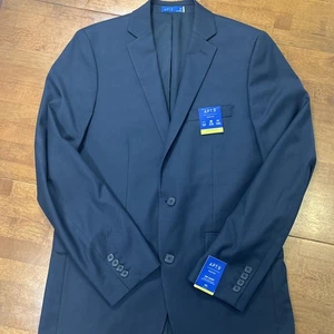 Neu APT 9 Blazer Anzugjacke Herren Größe 40 L schmale Passform marineblau UVP $ 120 - Bild 1 von 15