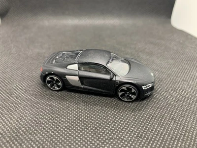 Majorette - Audi R8 V10 Negro/Plateado - Diecast - Escala 1:64 - USADO Foto 1 de 4