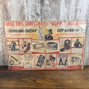 1950 Hopalong Cassidy Products Werbung - Hoppy Holiday - Bild 1 von 7