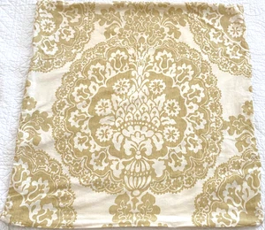 Pottery Barn Pillow Cover 24” Yellow Luciana - Picture 1 of 5