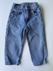 Vintage Little Levi's 550 Orange Tab Size 4 Regular Denim Jeans Made In USA - Picture 1 of 5