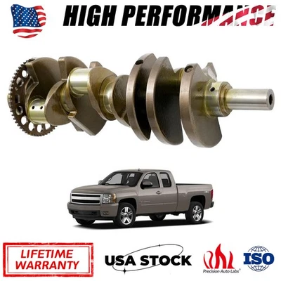 58-Tooth Crankshaft For Chevrolet Suburban GMC Yukon XL 5.3L 6.0L 6.2L 12552216 - Image 1 of 4