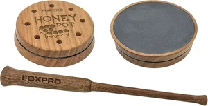 Honey Pot Slate Call for Turkey Hunting Honey Locust Wood Pot and One-Piece Ipe - Picture 1 of 8
