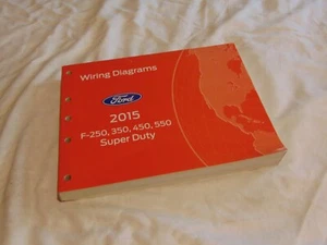 2015 Ford F250 F350 F450 F550 Super Duty Wiring Diagrams Manual 6.7L Diesel OEM - Picture 1 of 3