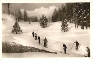 Alemania Schmiedefeld am Rennsteig esquí de colección RPPC 04.00 - Imagen 1 de 2