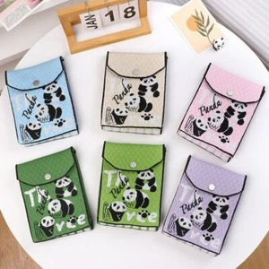 Cute Knit Handbag Cartoon Phone Bag Handmade Lipsticks Pouch For Women - Picture 1 of 14