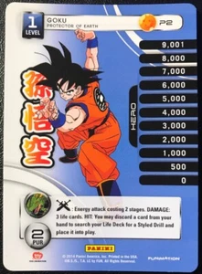 SDCC 2014 Panini Dragon Ball Z Goku Protector Of Earth P2 Promo Near Mint! - Picture 1 of 2