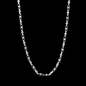 Mens Platinum Chain 4.25MM Width 34g Weight PT950 20 Length - Picture 1 of 3