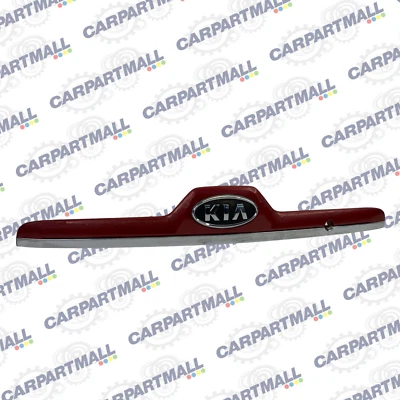 2007-2009 Kia Sportage Rear Liftgate Tailgate License Molding w/ Emblem & Lamp Foto 1 de 4