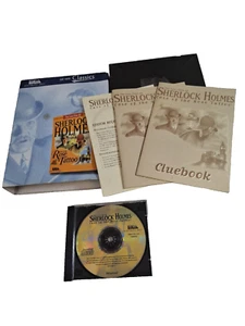 Vintage PC Sherlock Holmes The Case of the Rose Tattoo Big Box Edition CD ROM - Picture 1 of 8