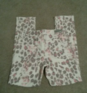 Little Girls Justice Girls Can Corduroy Pants, Pink/Gray, Size 8 1/2 - Picture 1 of 3