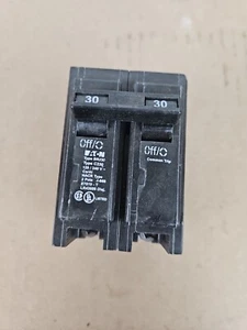 (Nuovo!!) Martello Taglierina Interruttore Eaton BR230 30 Amp 2 Poli 120/240V Spina - Foto 1 di 7