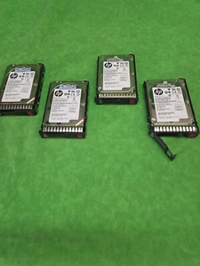 HP 900GB 6G SAS 10K 2.5" HPE 653971-001 641552-004 507129-018   LOT OF 4   @ T - Picture 1 of 4