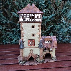 Keramik Teelichthaus *Tübinger Tor* Reutlingen Lichterhaus Burg Turm - Bild 1 von 6