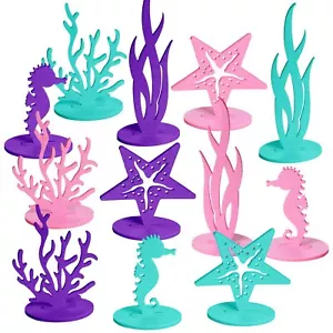 24 Pcs Ocean Party Decoration Diy Felt Table Centerpiece For Under The Sea Ocean - Picture 1 of 6