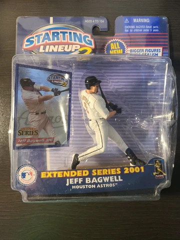 2001 Starting Lineup 2 Extended Series Jeff Bagwell Houston Astros MLB Figure Cover
