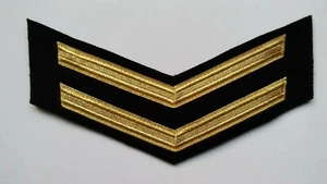 ROYAL NAVY NO1 DRESS LONG SERVICE STRIPES 8 YEARS. - Picture 1 of 1