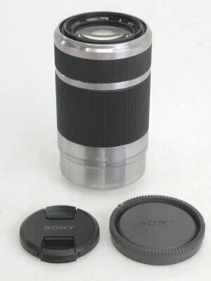 Sony E 55-210mm F4.5-6.3 OSS SEL55210 Silver Teleobjetivo Zoom Lente E-Mount ... - Imagen 1 de 4