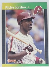 1989 Donruss - #624 Ricky Jordan