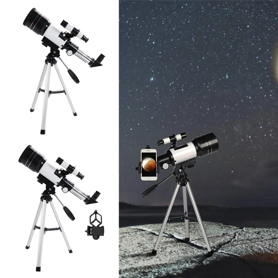 F30070 Zoom 150X Astronomical Reflector Telescope With Tripod Finder Scope - Image 1 of 1
