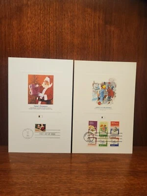PROOFCARDS 1980-1991 STAMP W/ POSTCARD ~FIRST DAY OF  ISSUE! - Image 1 of 4